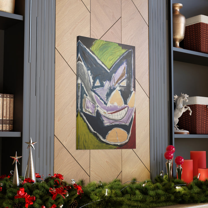 "Joker Batman" Gallery Wrapped Canvas (MFG by Sensaria)