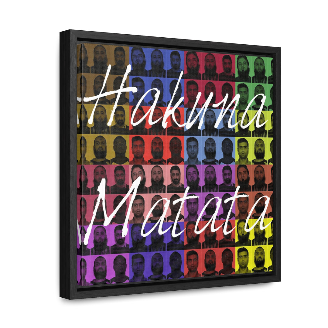 "Hakuna Matata" Gallery Wrapped/Framed Canvas