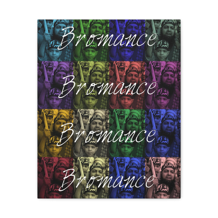 "BROMANCE" Gallery Wrapped Canvas