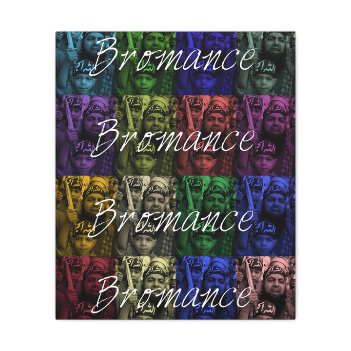 "BROMANCE" Gallery Wrapped Canvas