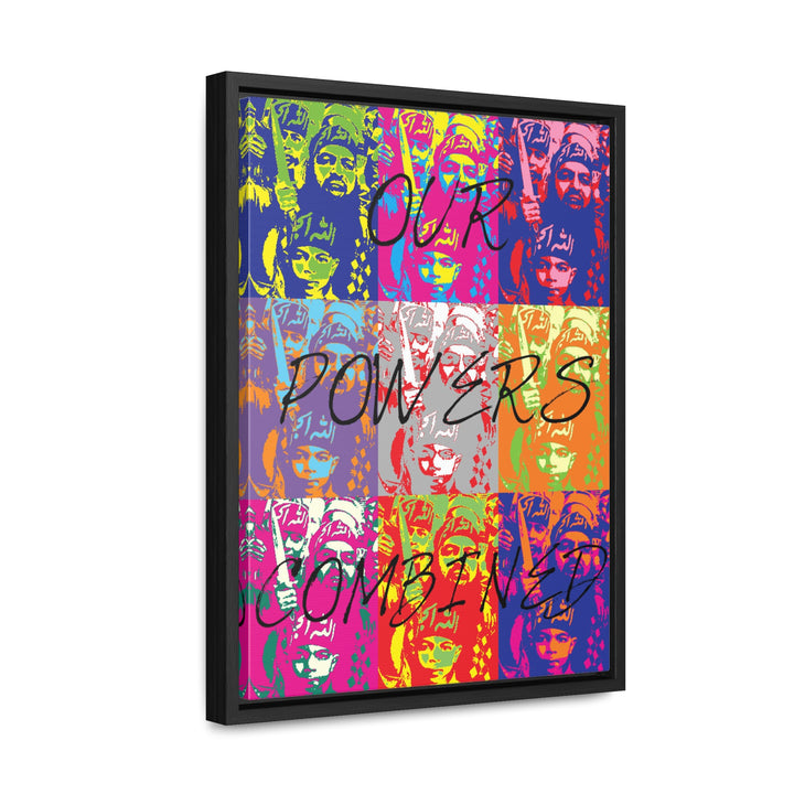 "Our Powers Combined" Gallery Wrapped/Framed Canvas