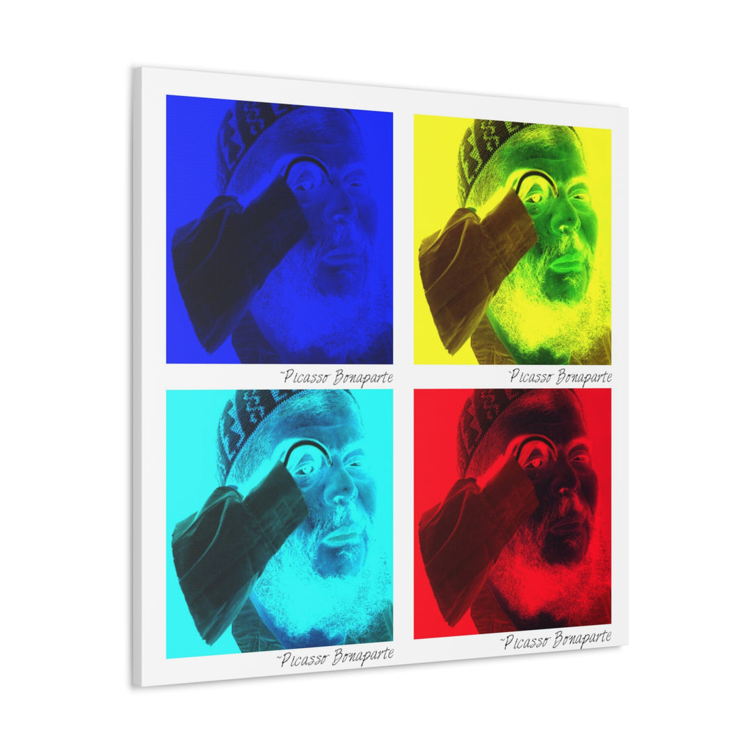 "Picasso Bonaparte" Gallery Wrapped Canvas