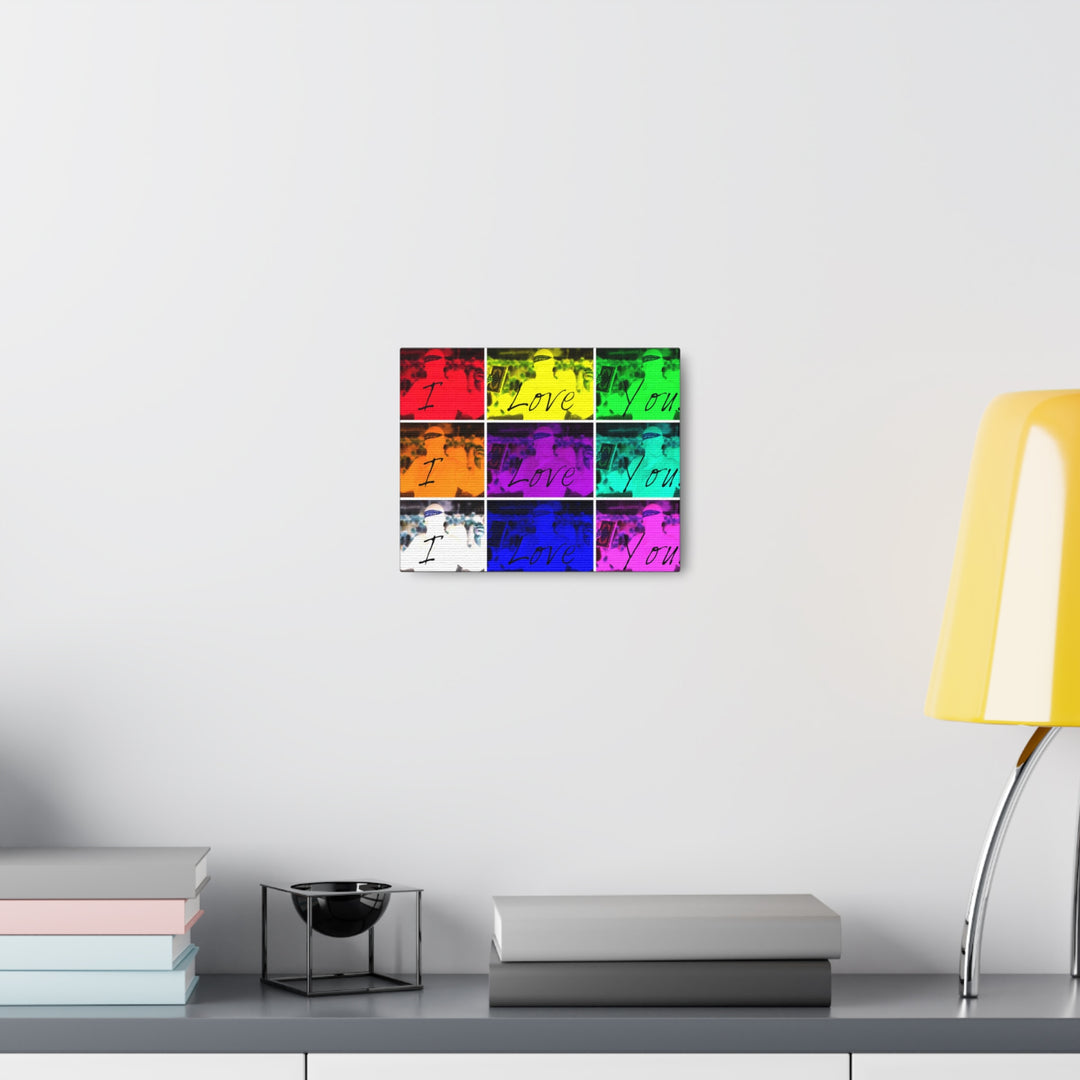 "I Love You" Gallery Wrapped Canvas