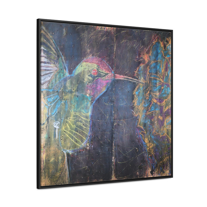 "Hummingbird #5" Gallery Wrapped/Framed Canvas (MFG by Printify)