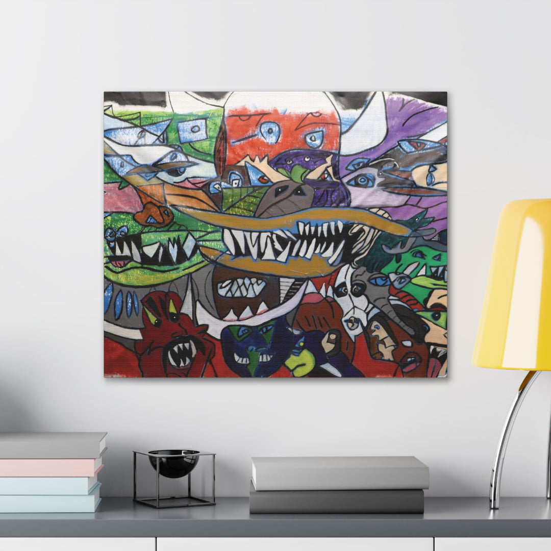 "Oni" Gallery Wrapped Canvas