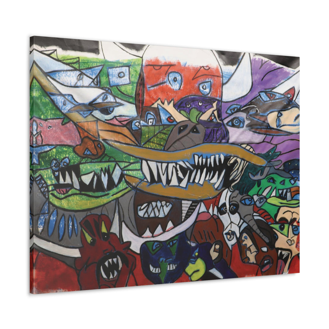 "Oni" Gallery Wrapped Canvas