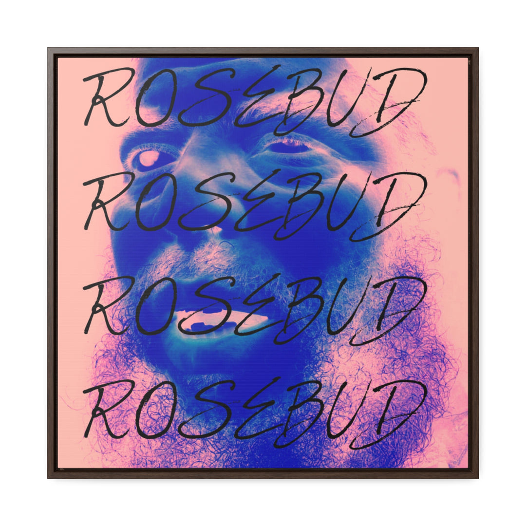 "ROSEBUD" Gallery Wrapped/Framed Canvas