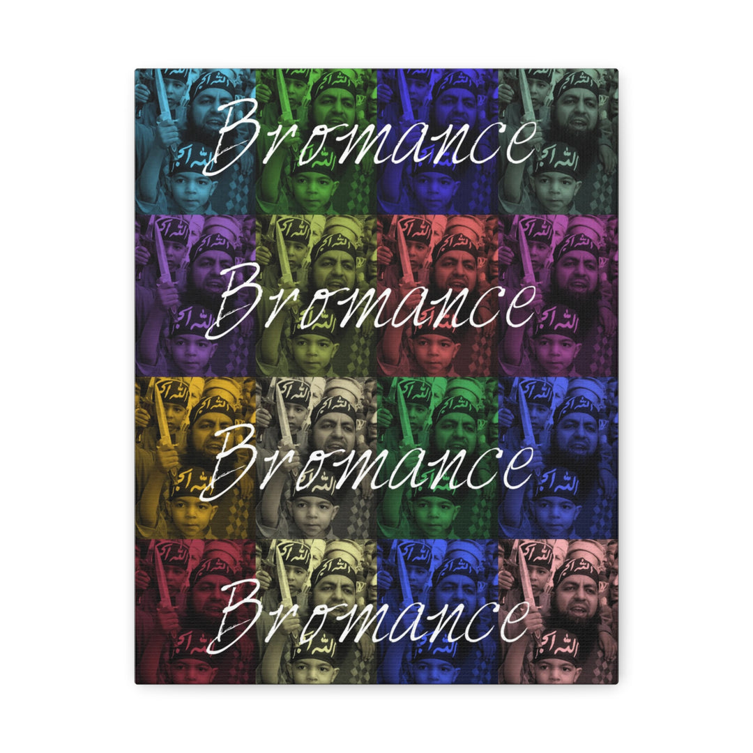 "BROMANCE" Gallery Wrapped Canvas