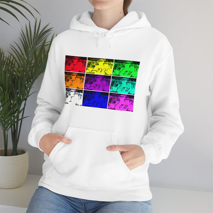 "I Love You" Hooded Sweatshirt