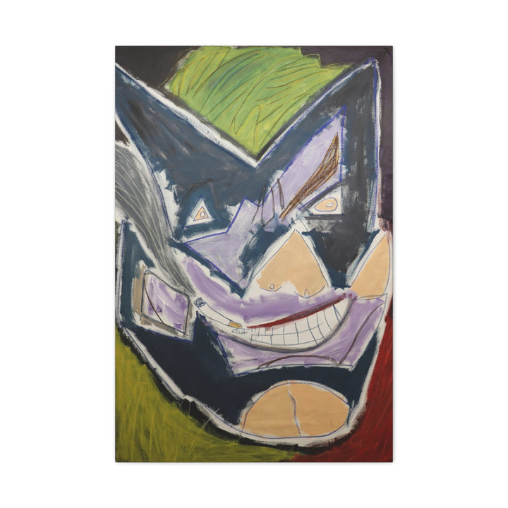 "Joker Batman" Gallery Wrapped Canvas (MFG by Sensaria)