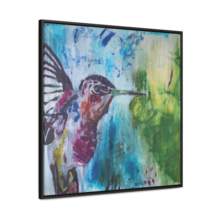 "Hummingbird #3" Gallery Wrapped/Framed Canvas (MFG by Printify)