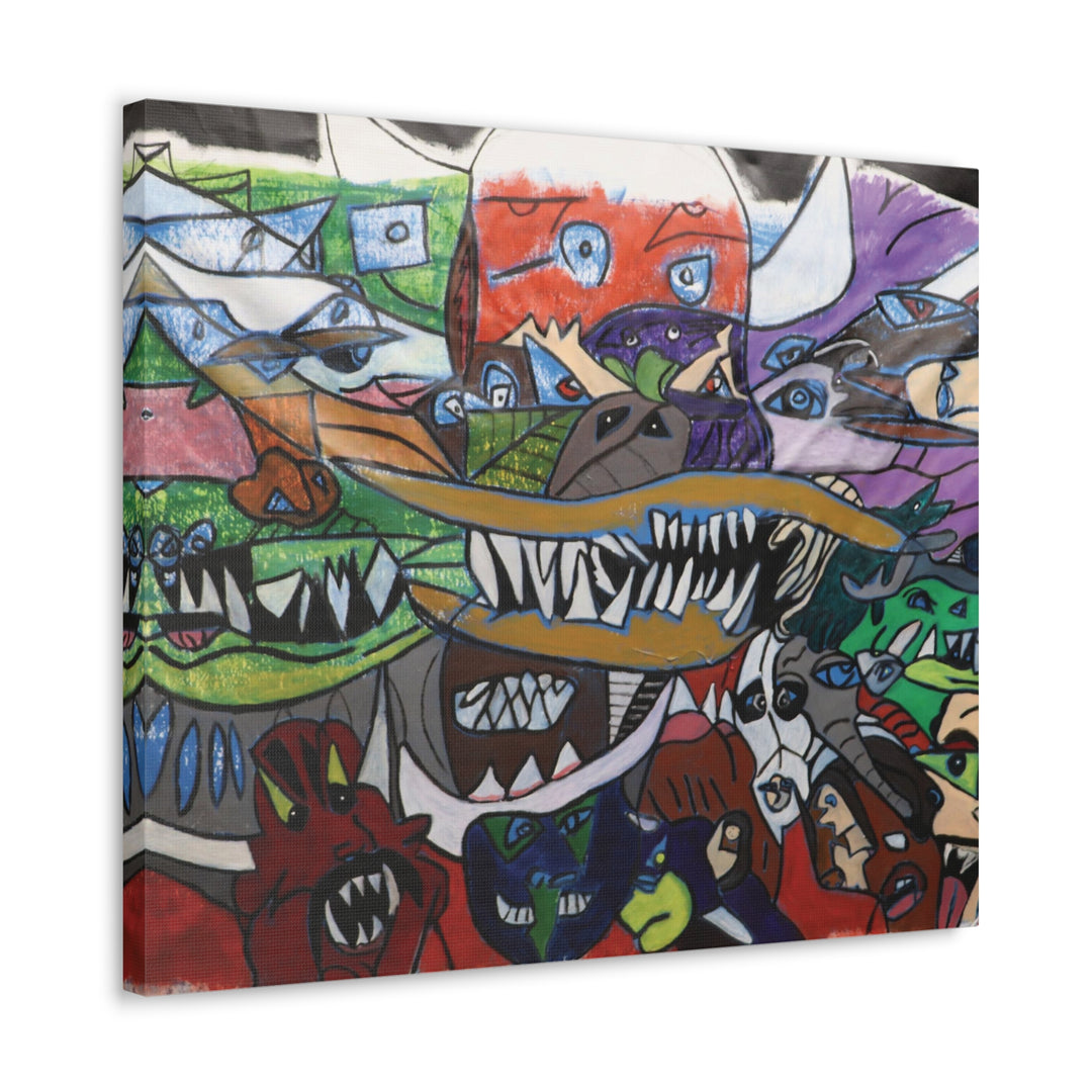 "Oni" Gallery Wrapped Canvas