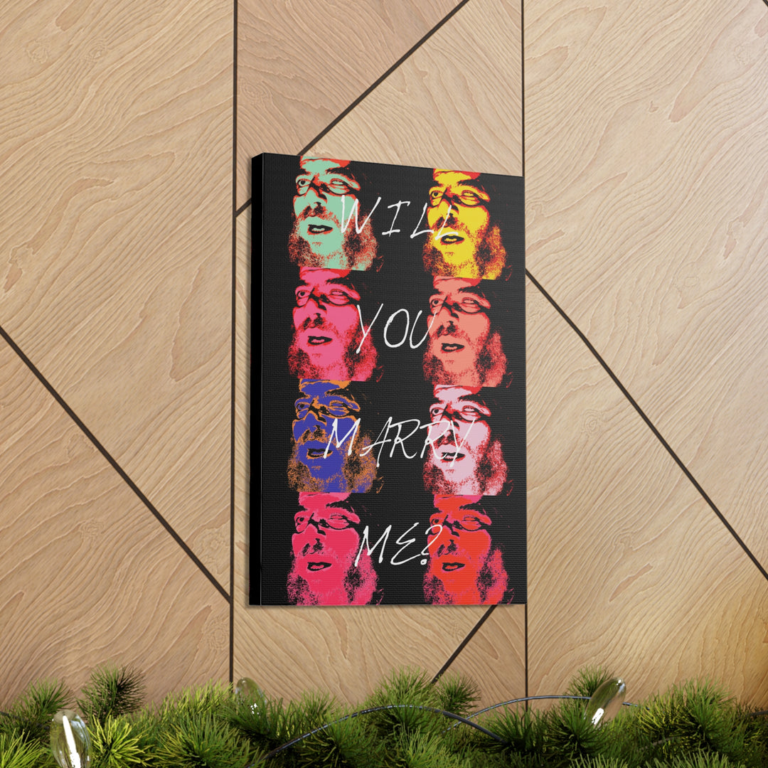 "Will You Marry Me?" Gallery Wrapped Canvas