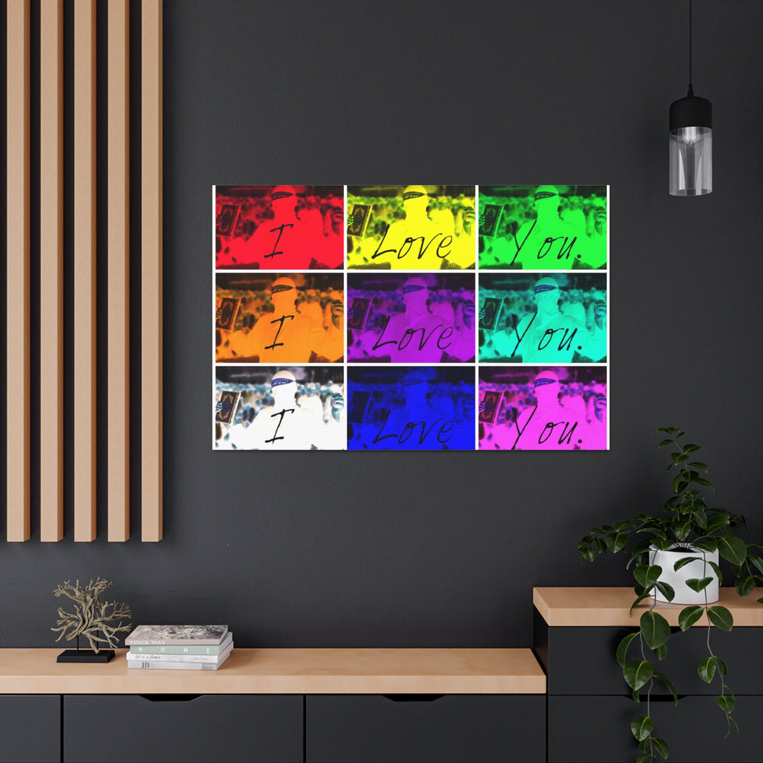 "I Love You" Gallery Wrapped Canvas