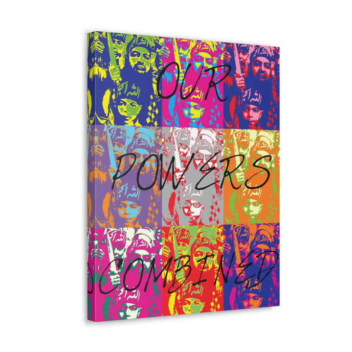 "Our Powers Combined" Gallery Wrapped Canvas