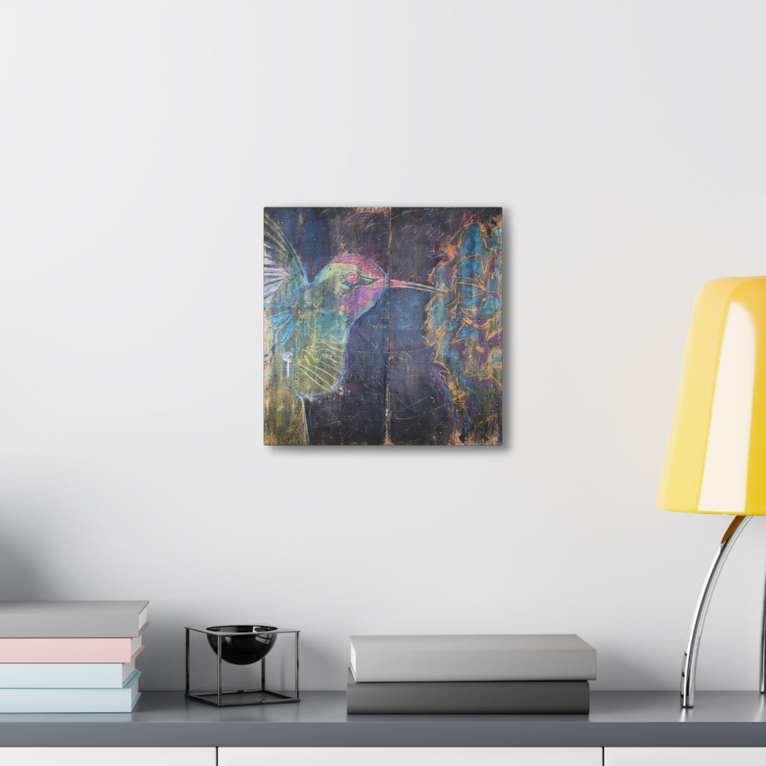 "Hummingbird #5" - Gallery Wrapped Canvas (MFG by Printify)