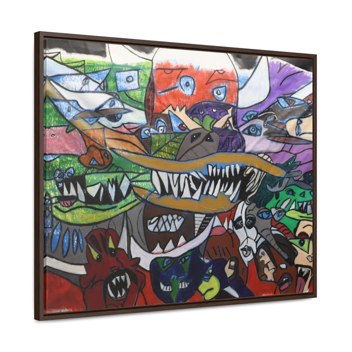 "Oni" Gallery Wrapped/Framed Canvas