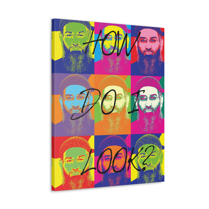 "How Do I Look" Gallery Wrapped Canvas