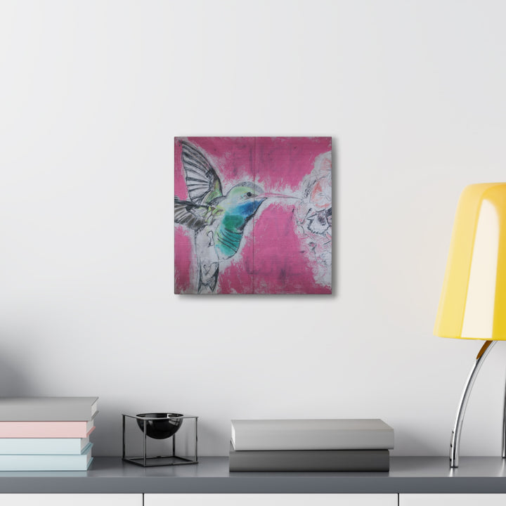 "Hummingbird #4" - Gallery Wrapped Canvas (MFG by Printify)