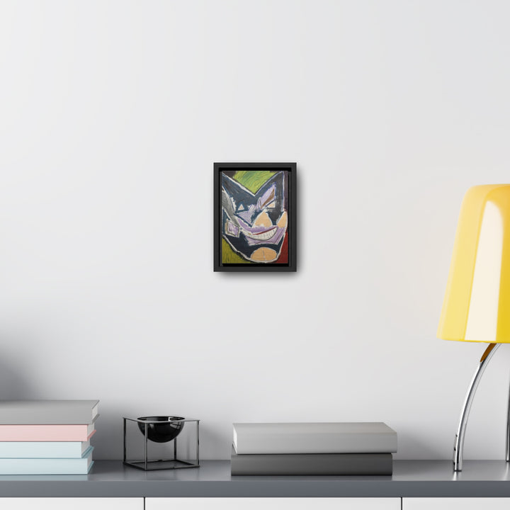 "Joker Batman" Gallery Wrapped/Framed Canvas (MFG by Sensaria)