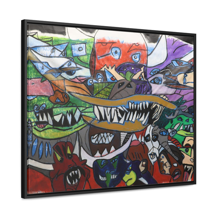 "Oni" Gallery Wrapped/Framed Canvas