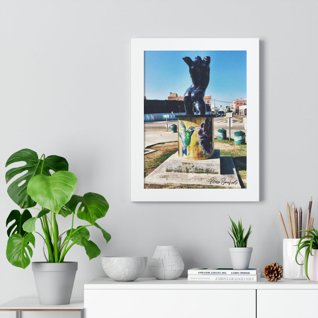 "Hummingbird #2 Venice Beach, CA" - Framed Print