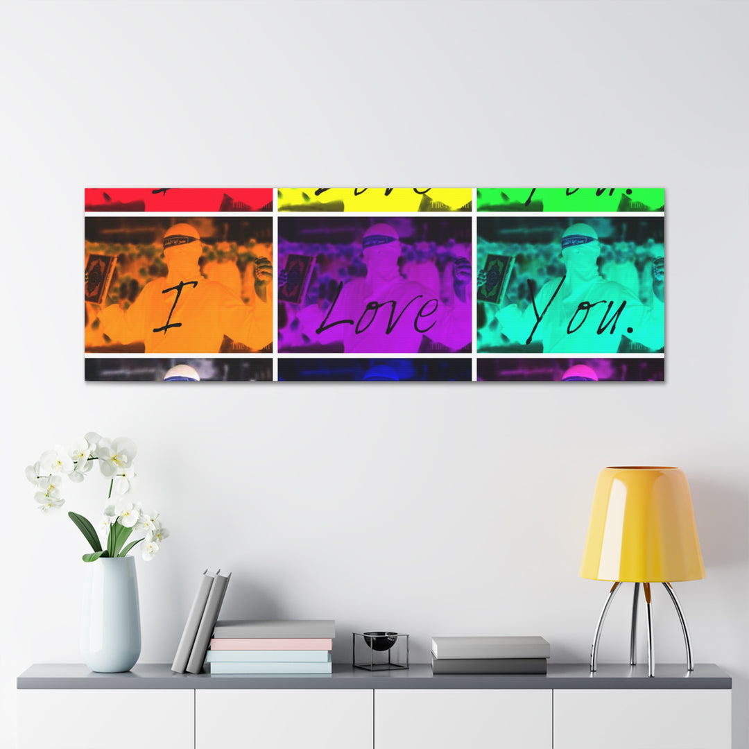 "I Love You" Gallery Wrapped Canvas