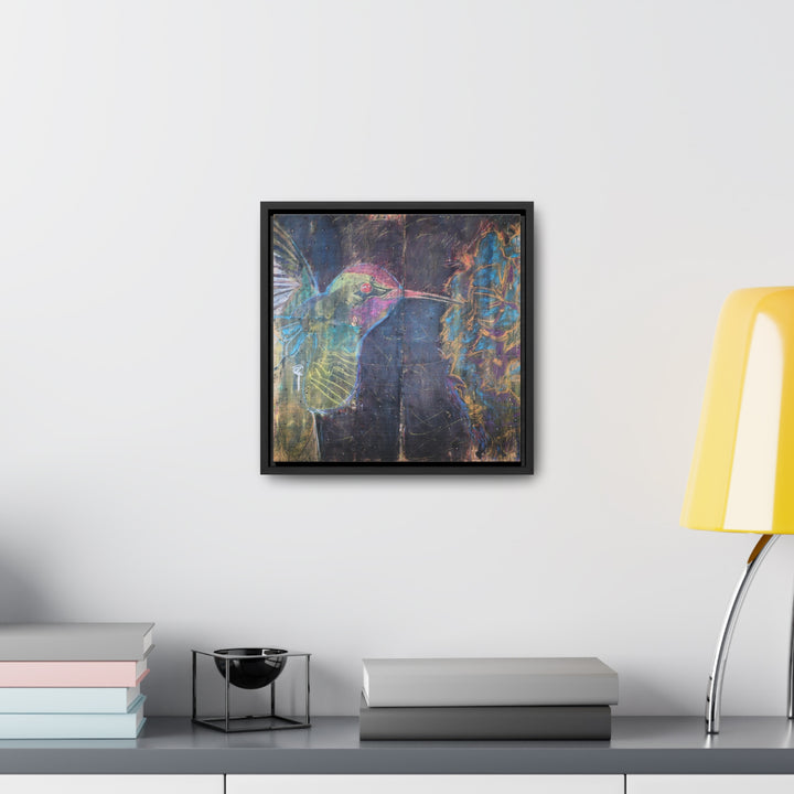 "Hummingbird #5" Gallery Wrapped/Framed Canvas (MFG by Printify)