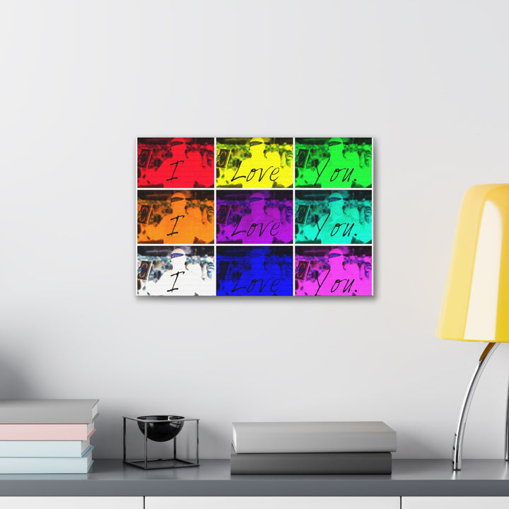 "I Love You" Gallery Wrapped Canvas