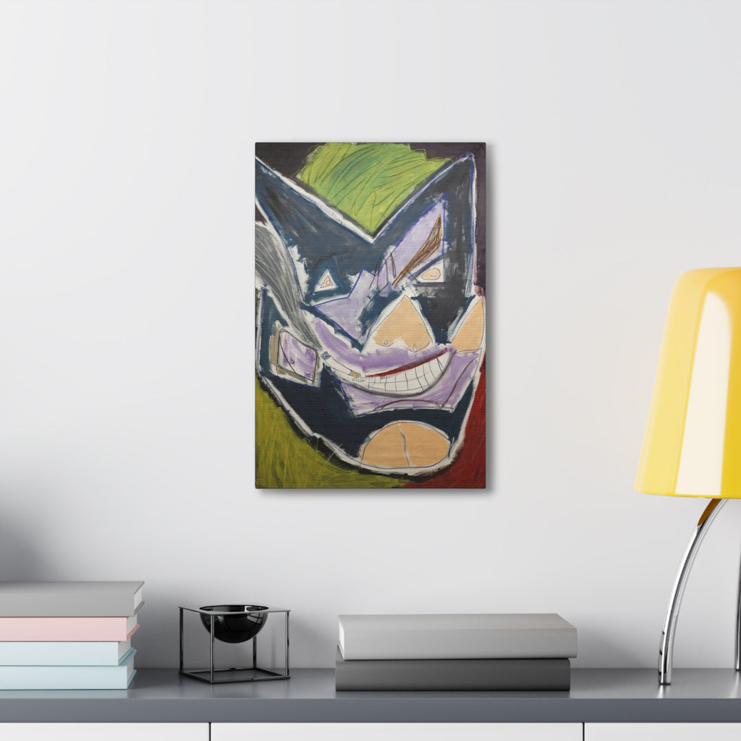 "Joker Batman" Gallery Wrapped Canvas (MFG by Sensaria)