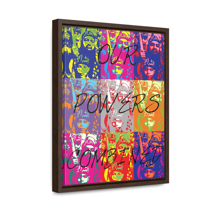 "Our Powers Combined" Gallery Wrapped/Framed Canvas