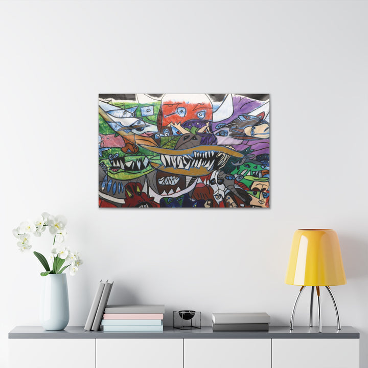 "Oni" Gallery Wrapped Canvas