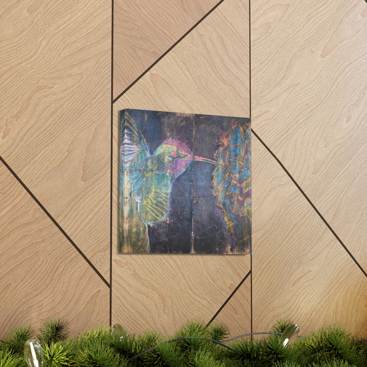 "Hummingbird #5" - Gallery Wrapped Canvas (MFG by Printify)