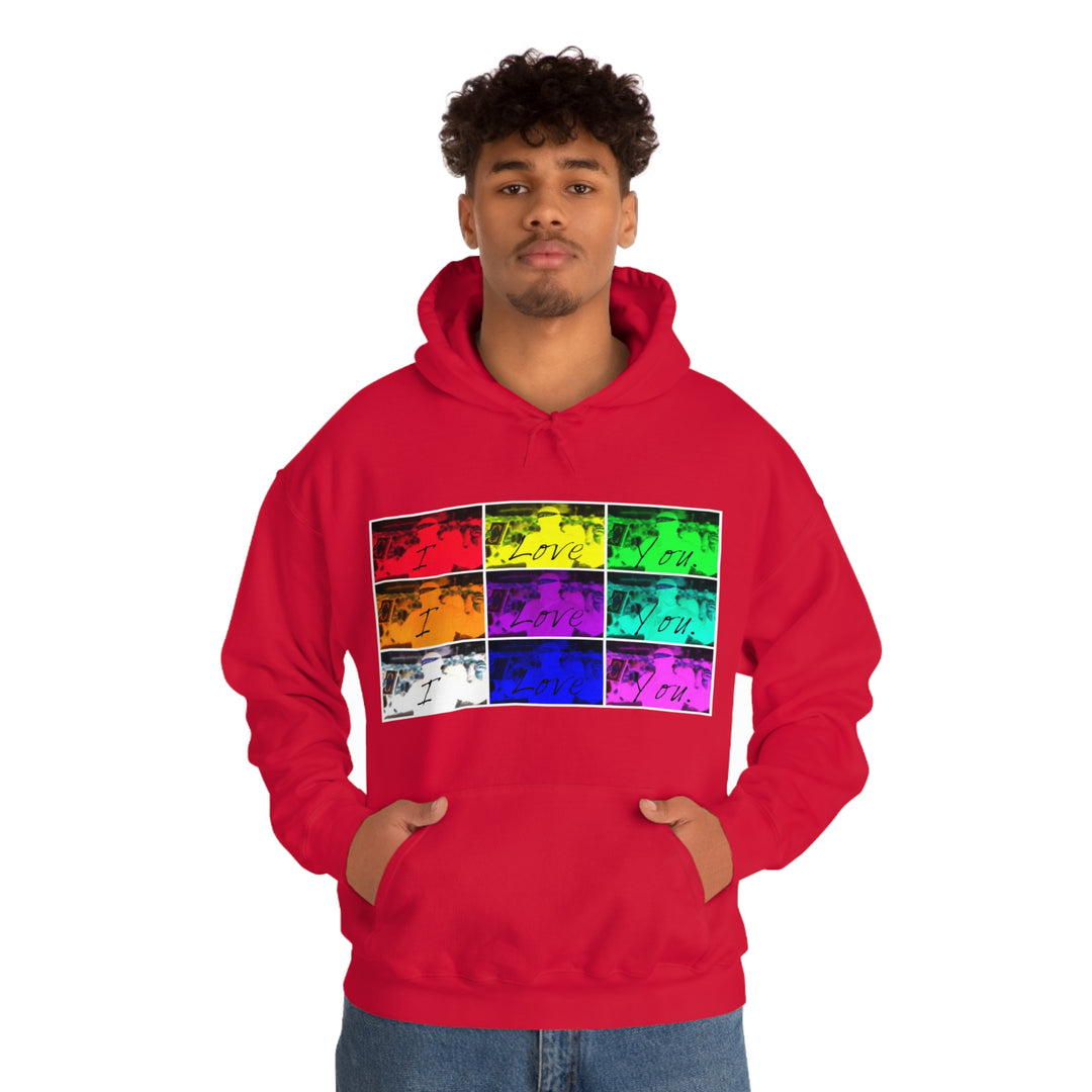 "I Love You" Hooded Sweatshirt