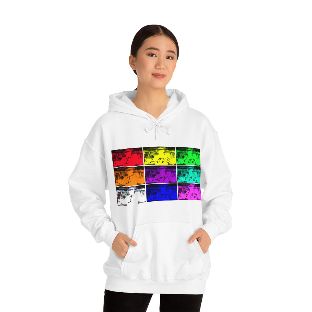 "I Love You" Hooded Sweatshirt