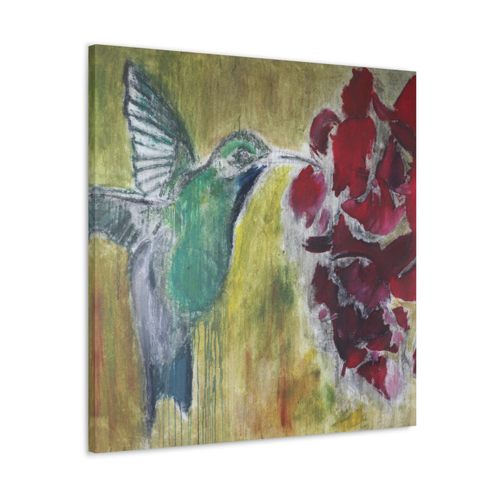 "Hummingbird #2" - Gallery Wrapped Canvas (MFG by Printify)