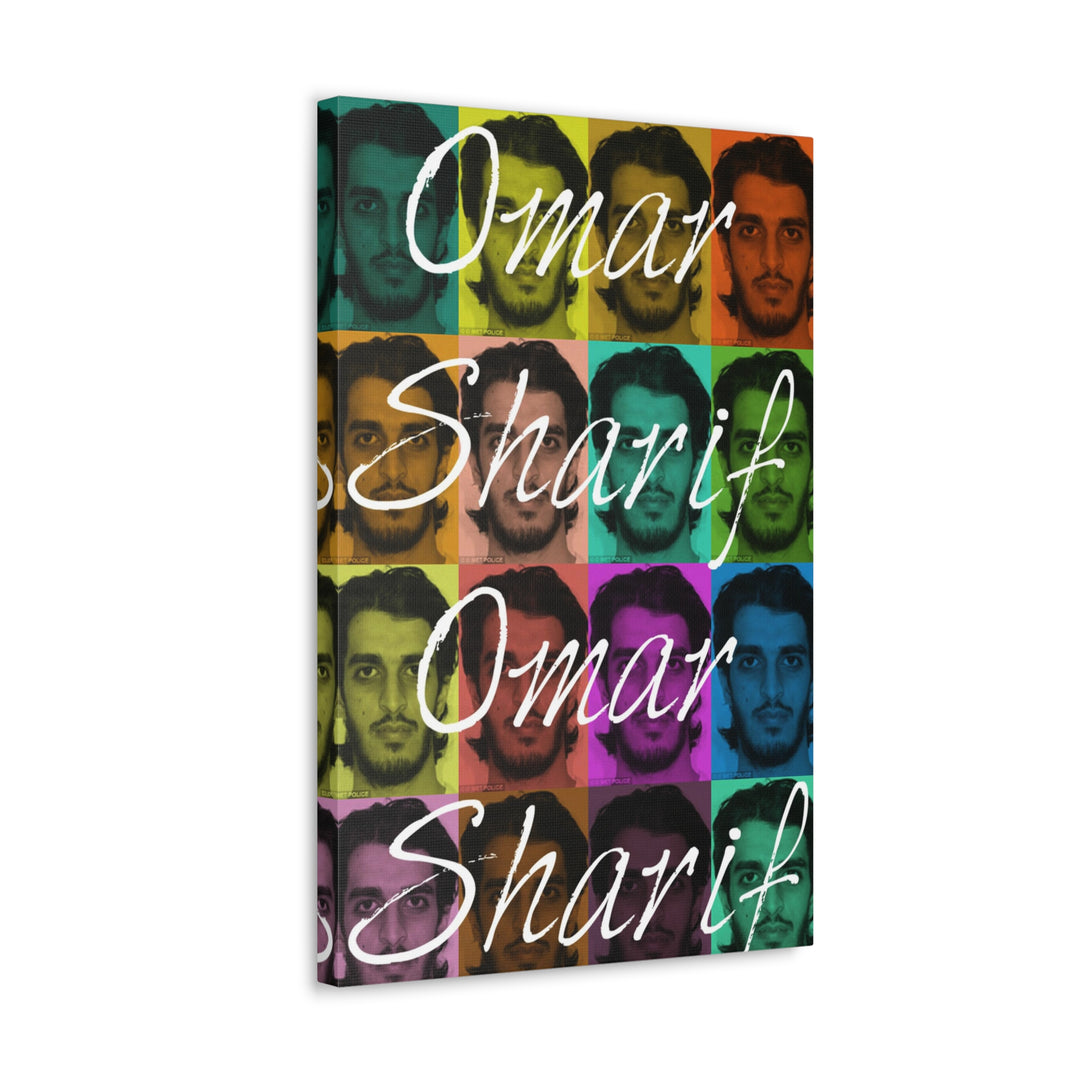 "Omar Sharif" Gallery Wrapped Canvas