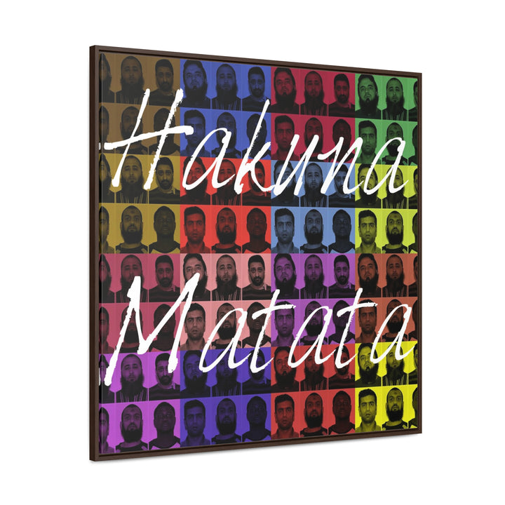 "Hakuna Matata" Gallery Wrapped/Framed Canvas