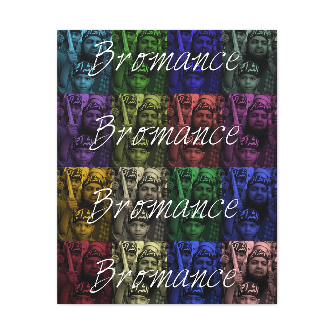 "BROMANCE" Gallery Wrapped Canvas