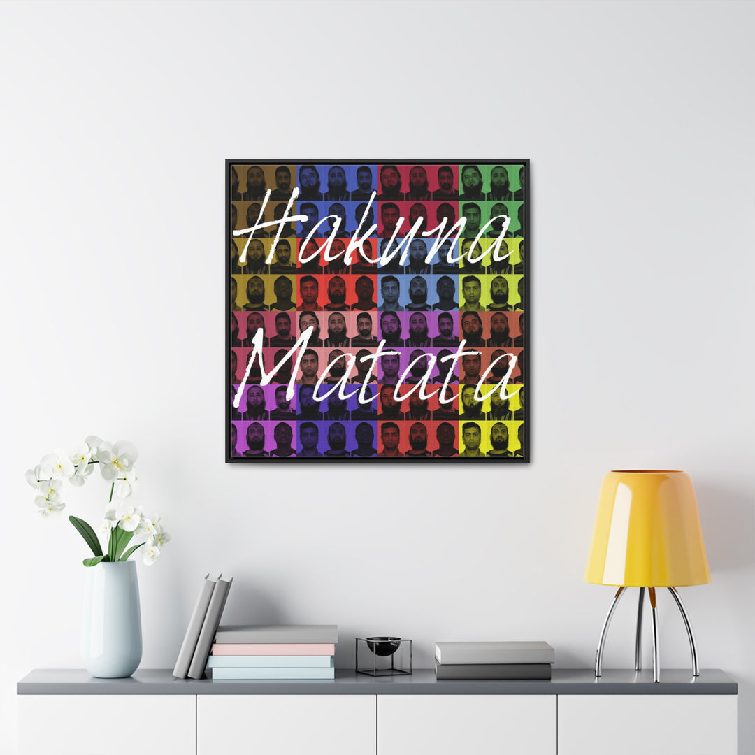 "Hakuna Matata" Gallery Wrapped/Framed Canvas