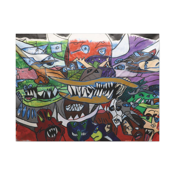 "Oni" Gallery Wrapped Canvas