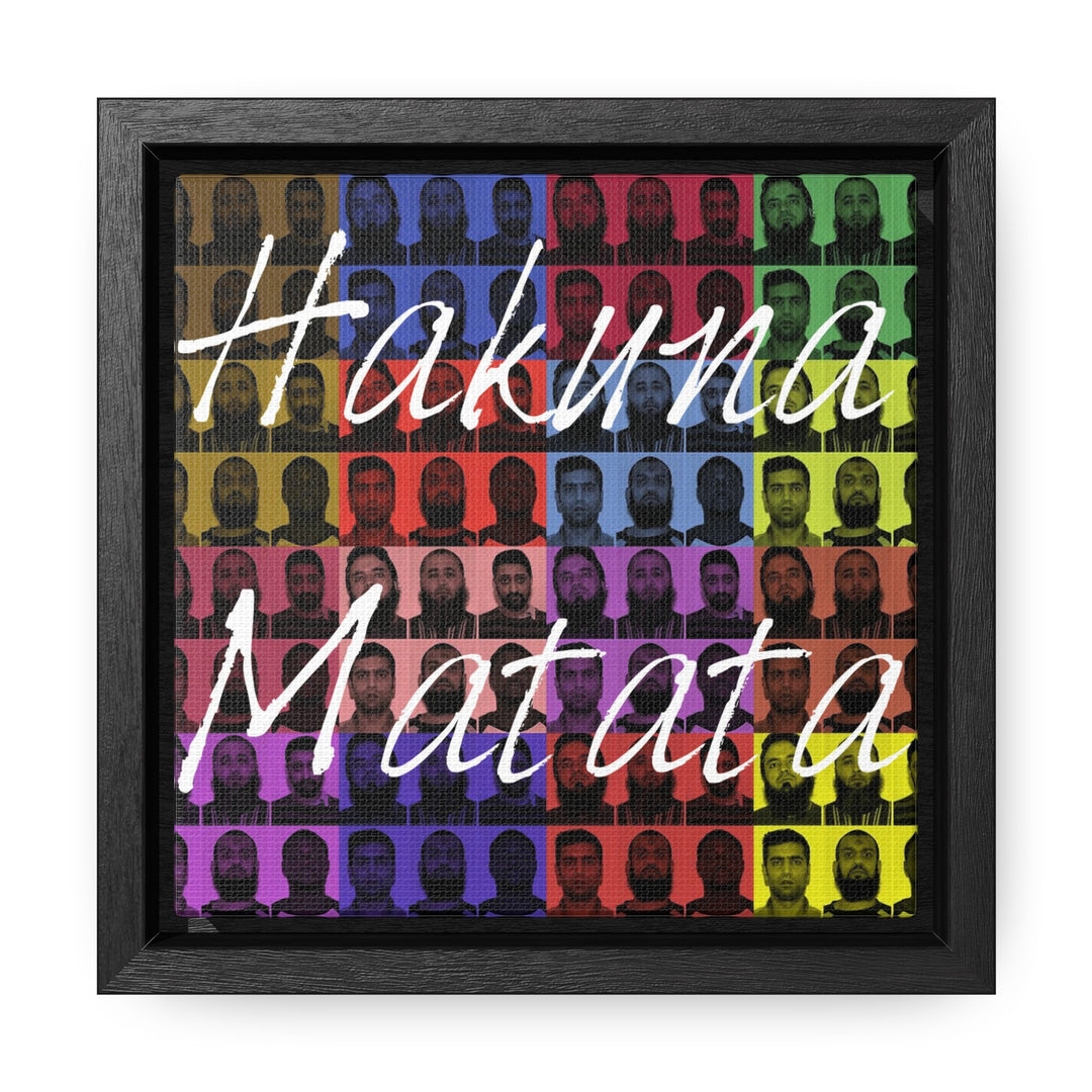 "Hakuna Matata" Gallery Wrapped/Framed Canvas