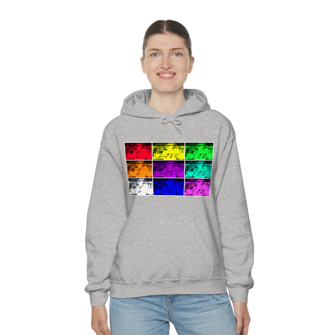 "I Love You" Hooded Sweatshirt