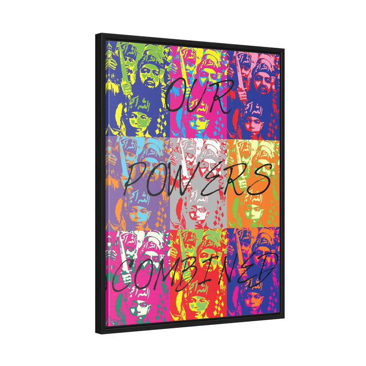 "Our Powers Combined" Gallery Wrapped/Framed Canvas