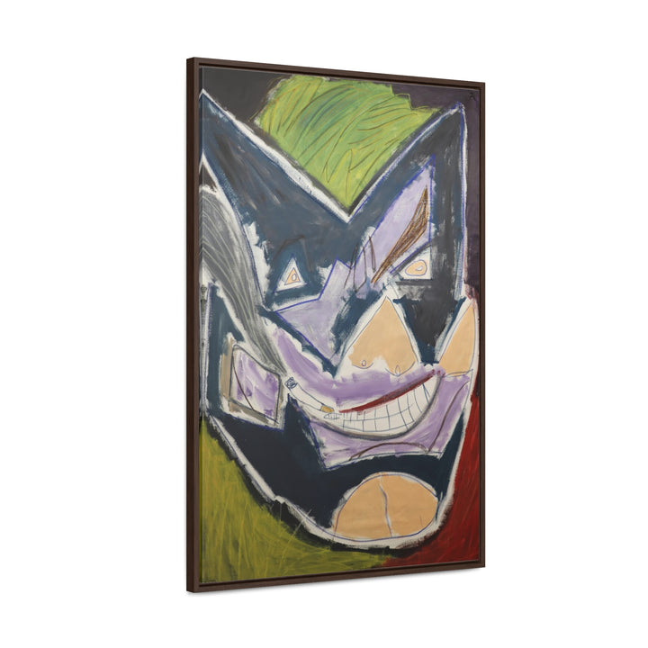 "Joker Batman" Gallery Wrapped/Framed Canvas (MFG by Sensaria)