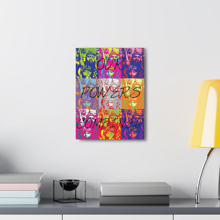 "Our Powers Combined" Gallery Wrapped Canvas