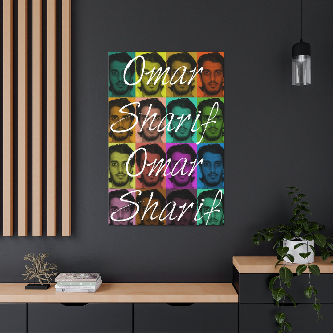 "Omar Sharif" Gallery Wrapped Canvas