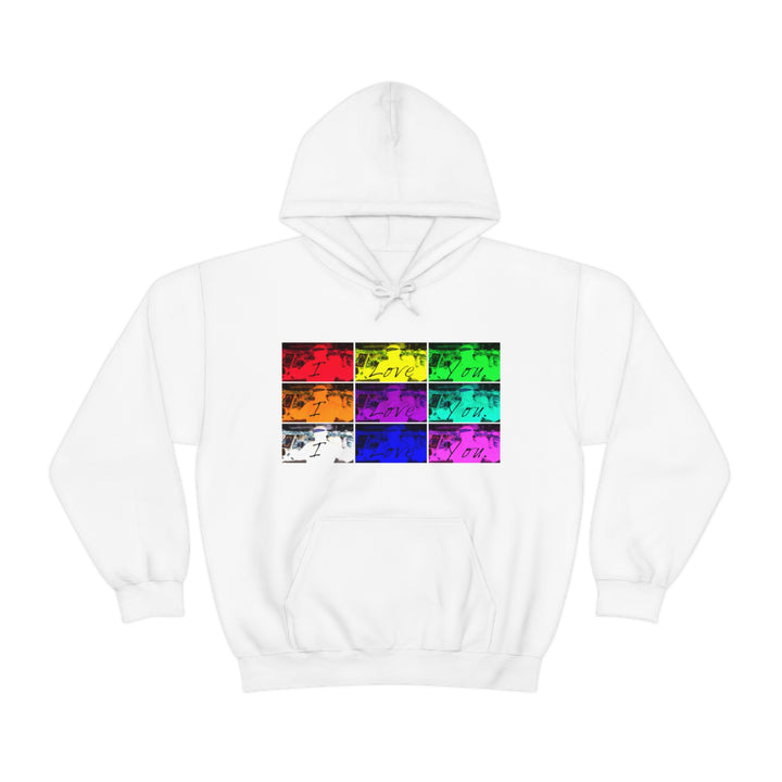 "I Love You" Hooded Sweatshirt