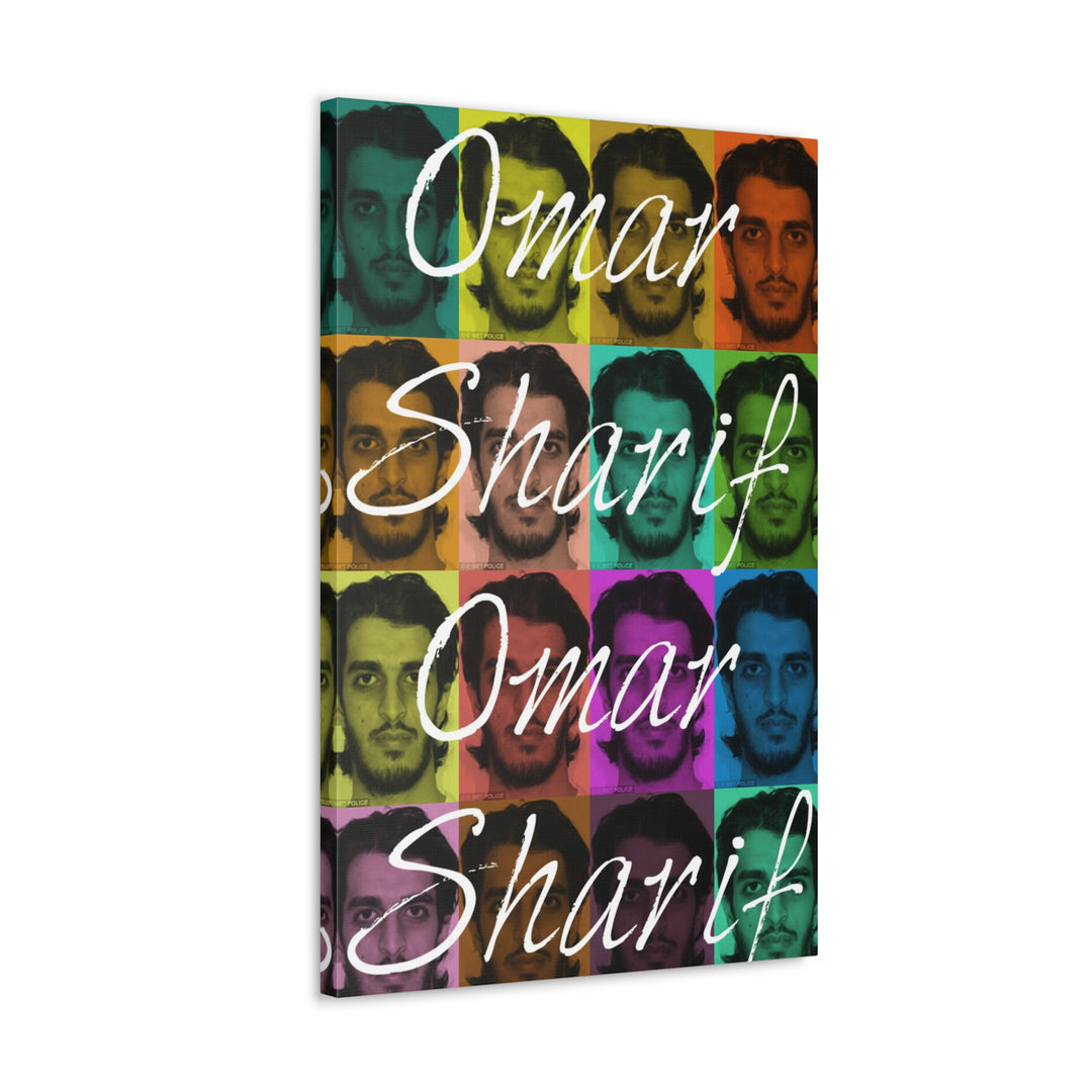 "Omar Sharif" Gallery Wrapped Canvas