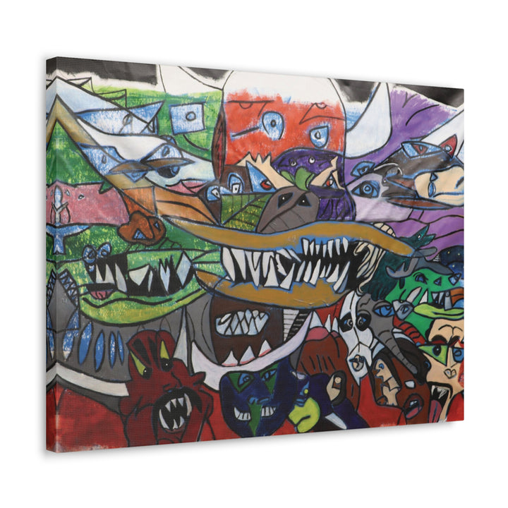 "Oni" Gallery Wrapped Canvas